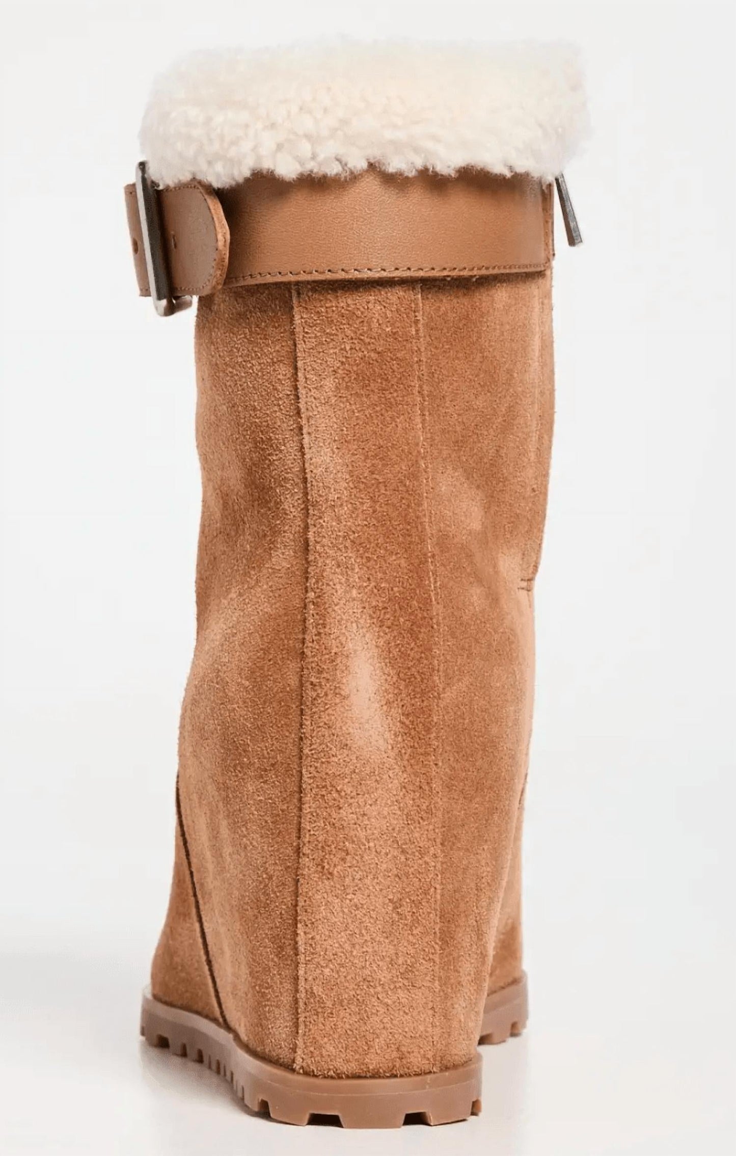 Simkhai - Women's Avery Shearling Wedge Ankle Boot