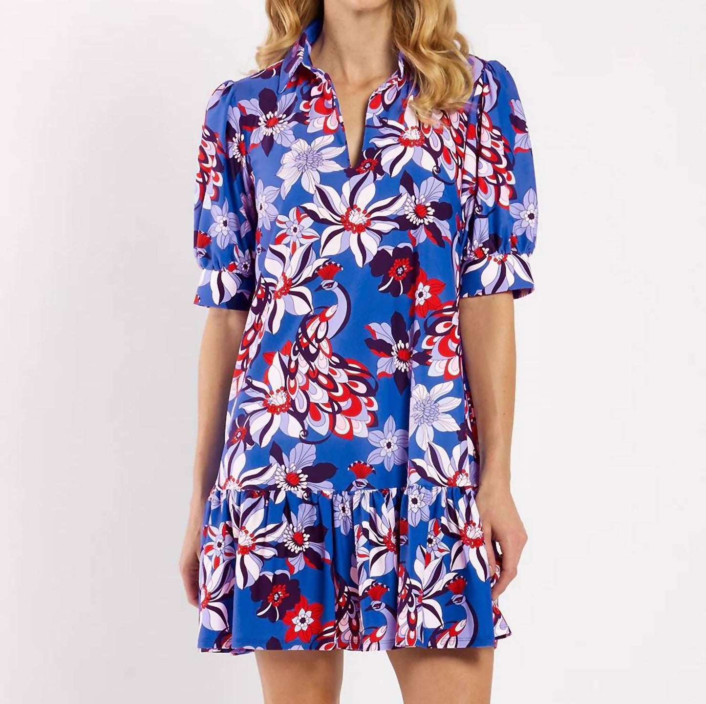 Jude Connally - Tierney Short Sleeve Mini Dress