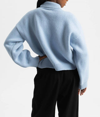 &Daughter - Caragh Chunky Crop High Neck Sweater