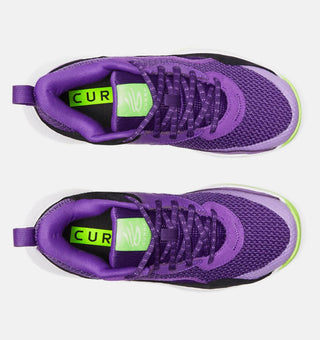 Under Armour - Boy's Curry 3z 24 Suede Basketball Shoes