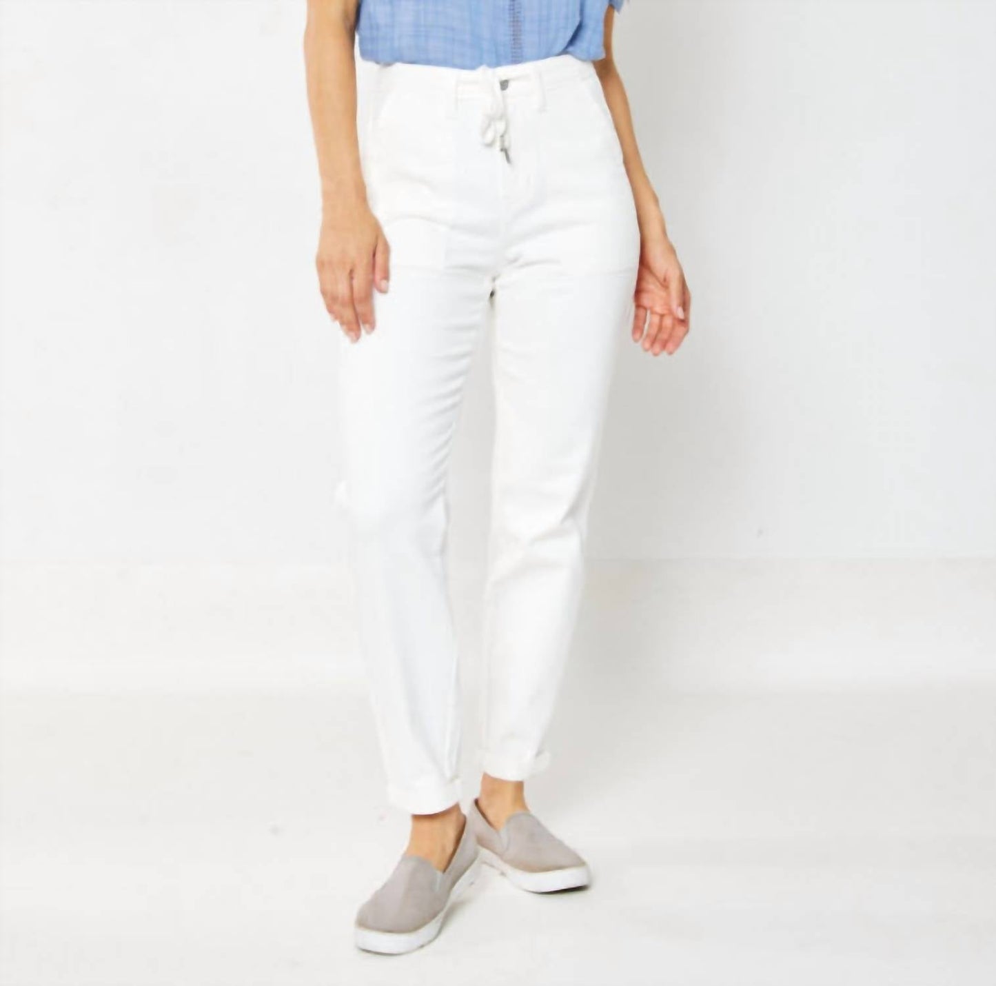 Judy Blue - High Rise Garment Dyed Cuffed Jogger