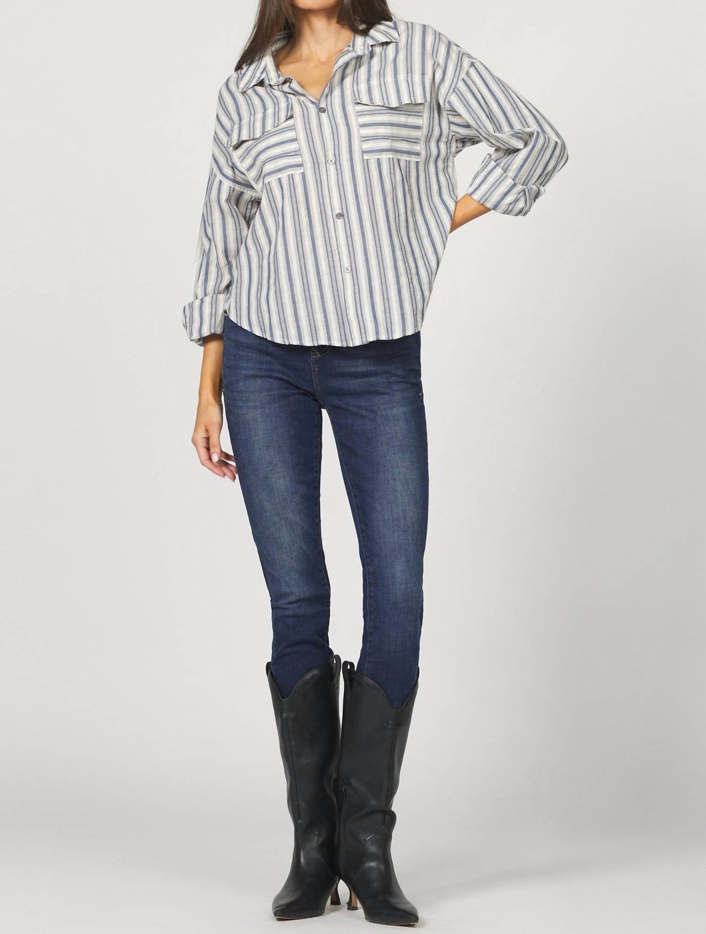 Dear John Denim - Adrianna Button-up Long Sleeve Shirt