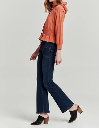 Another Love - Chandler Smocked Waist Sweatshirt