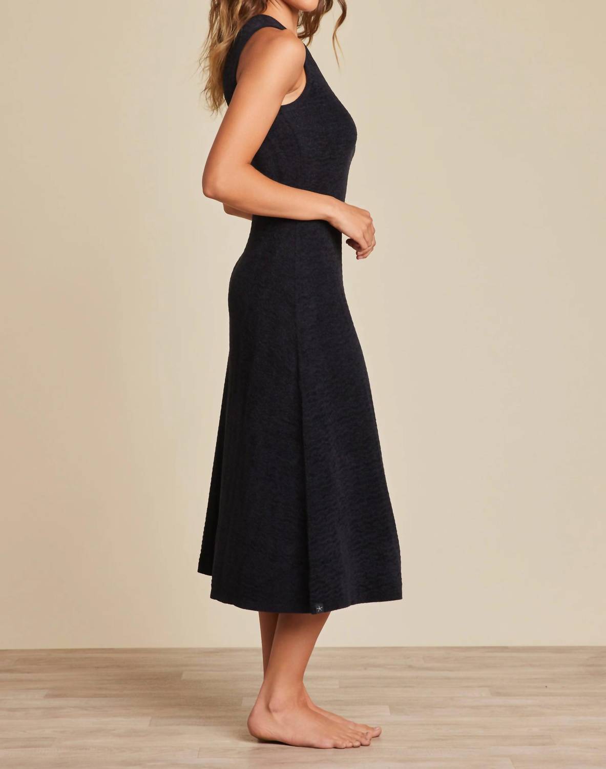 Barefoot Dreams - Ultra Lite Pointelle Tank Midi Dress