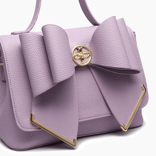 Like Dreams - Women's Jasmine Bow Vegan Crossbody Bag