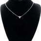 Trinity Faux Diamond Sparkle Necklace | Elegance Redefined