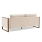 Modern 3-Seater Sofa With Solid Wood Legs