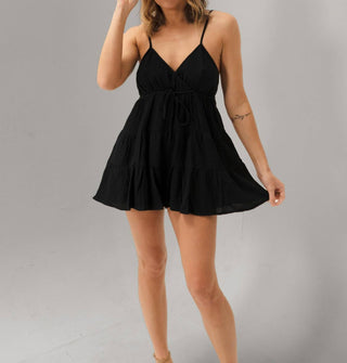 Promesa - Jia Crinkle Surplice Romper