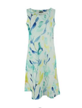 Dolcezza - Dolcezza Dress - Sleeveless - Turquoise Bloom 2539