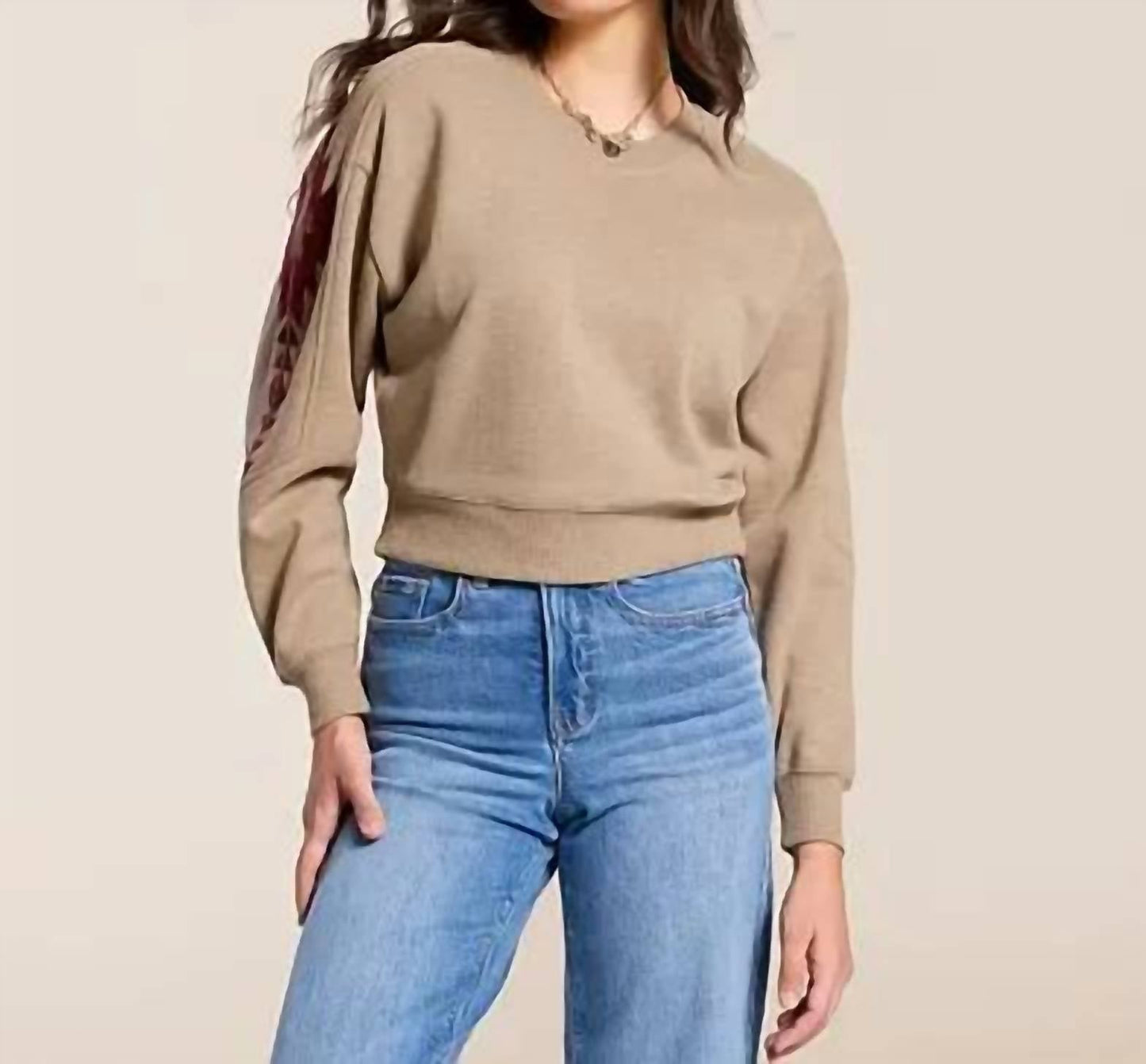 Ariat - Tatonka Embroidered V-neck Sweatshirt