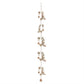 Iron Bumble Bee and Bell Rain Chain