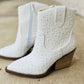 Very G - Kady Pearl Rhinestone Booties