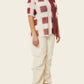 Find Me Now - Hunter Mesh Button Down Top