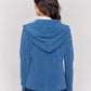 Charlie B - Knit Corduroy Blazer With Hood