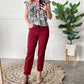 Judy Blue - Denim Cuffed Joggers Jeans