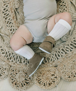 L'Amour - Finch Boy Buckled Leather Boot Shoes