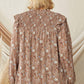 Entro - Ruffle & Floral Blouse - Plus