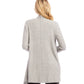 Karen Kane - Ribbed Drape Front Cardigan