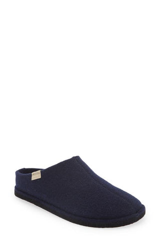 Sanita Faroe Wool Slipper - Navy