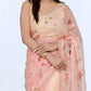 Zaalima Fashion - Floral Embroidered Organza Saree