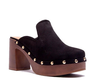 Qupid - Women's Willy Heeled Clog