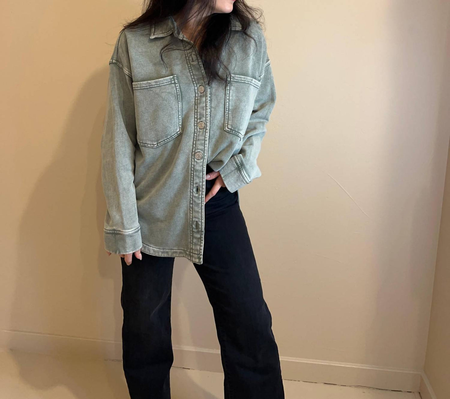 Z Supply - Beacon Knit Denim Jacket