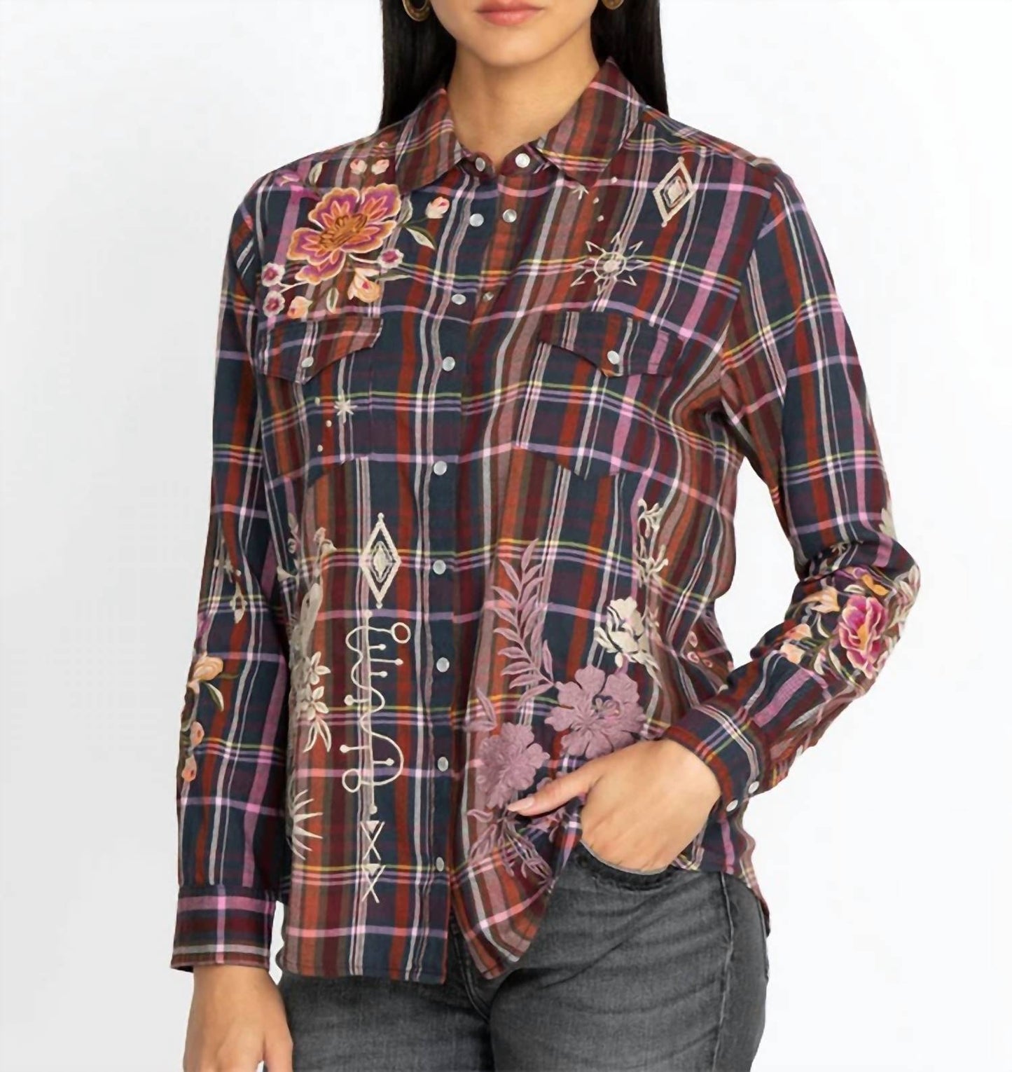 Johnny Was - Brittany Patch Pocket Shirt