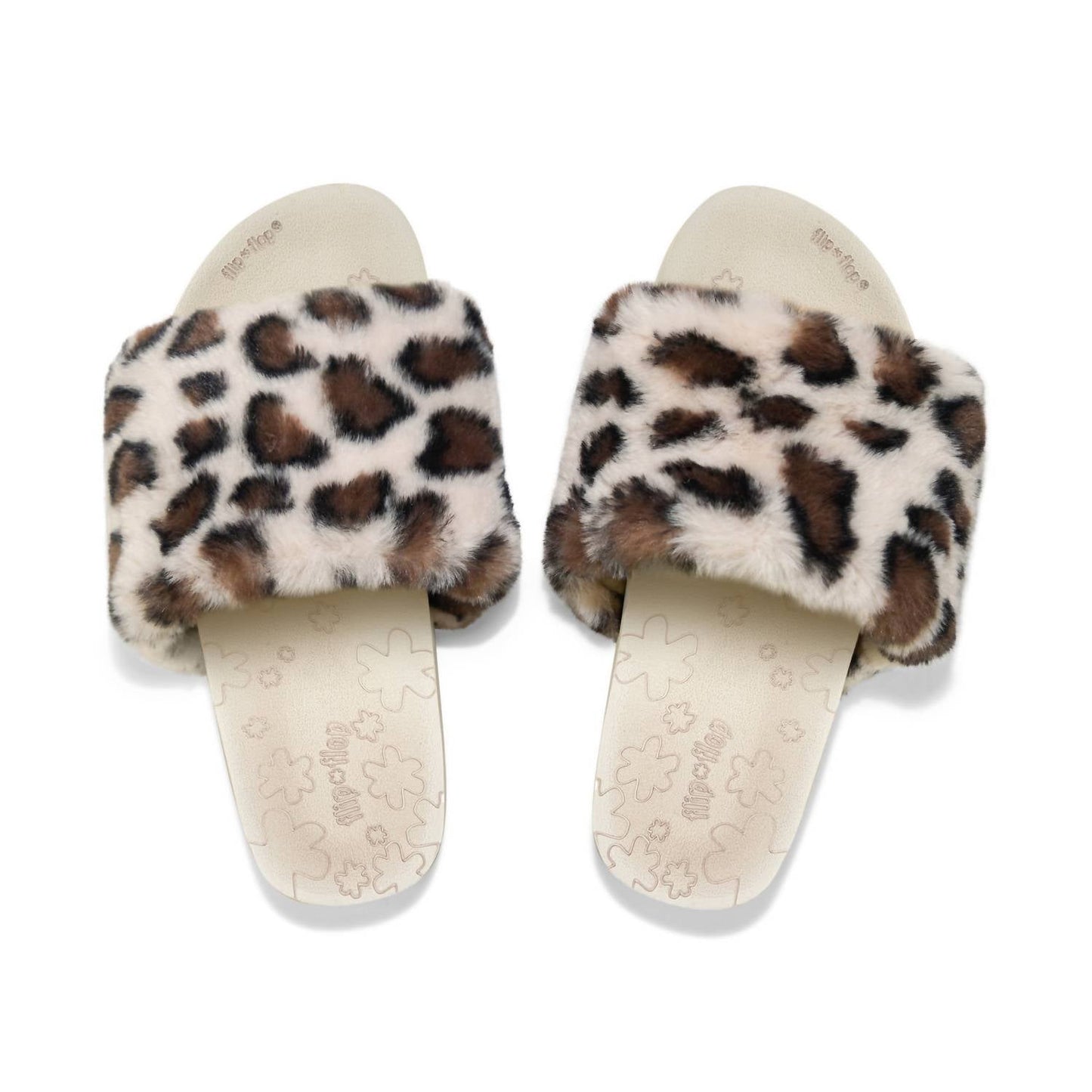 Flip*Flop Originals - Women's Pool Leo Fur Sandals