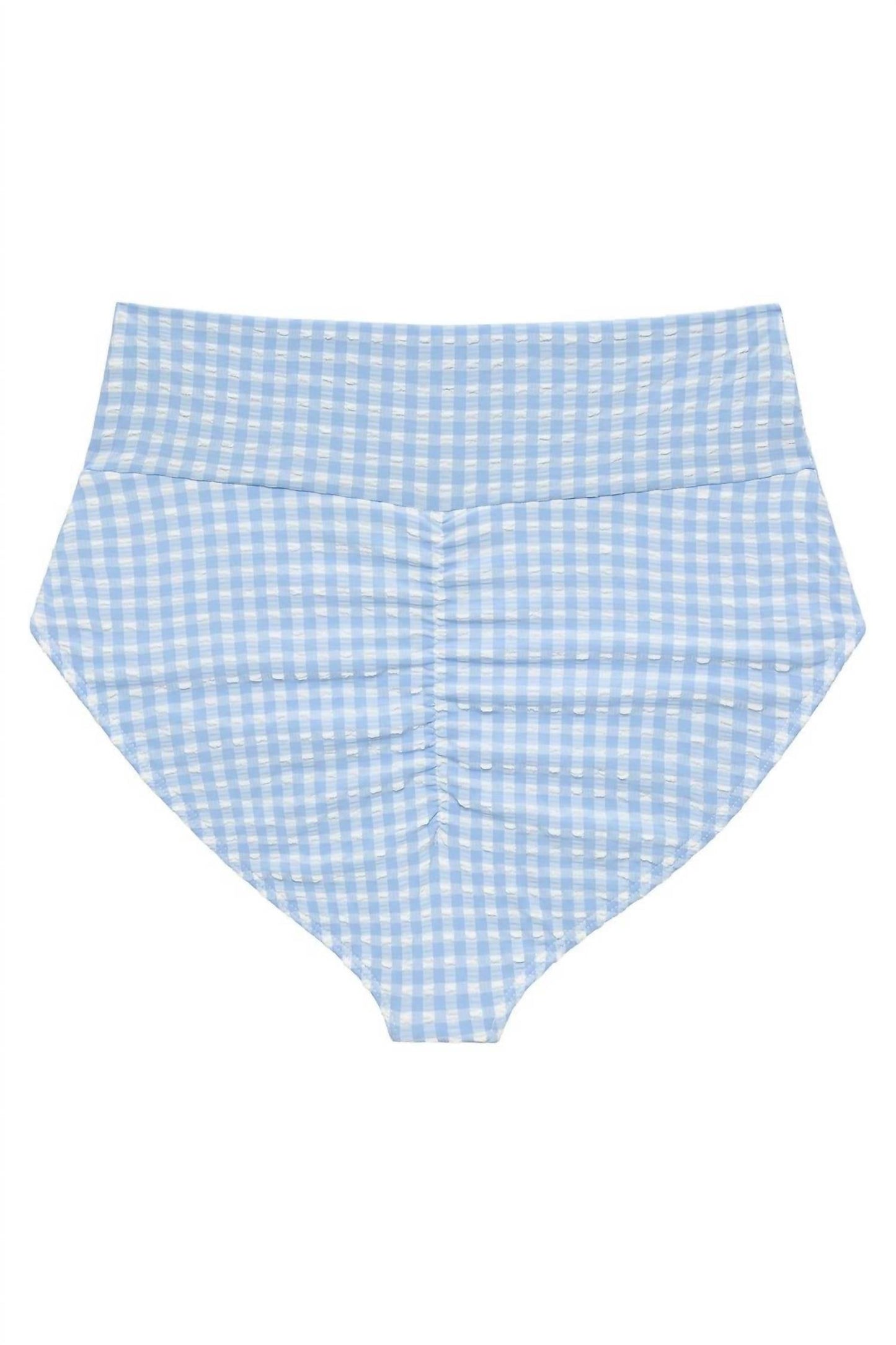 Montce - Women's Full Coverage High Rise Bikini Bottom