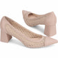 Agl - Women's Crochet Block Heels