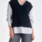 Elan - Essex Sweater Vest Top