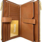 Michael Kors - Women's Jet Set Travel large Double Zip Wristlet Wallet Saffiano Leather