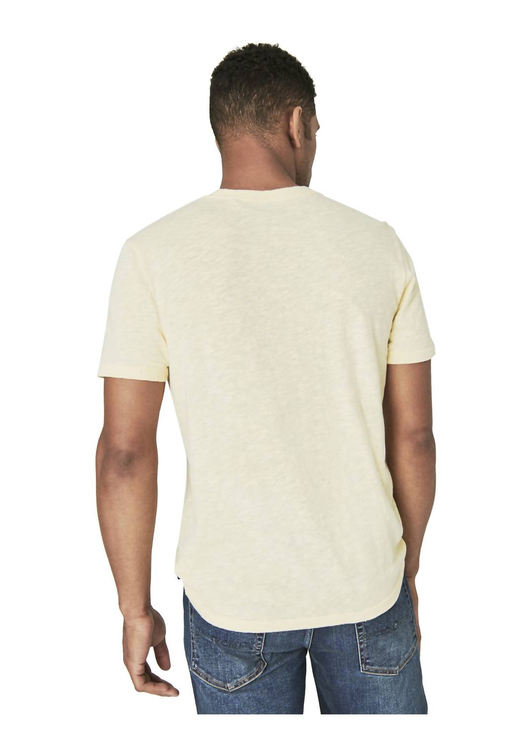 Lucky Brand - Linen Pocket Crew