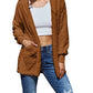Double Take - Full Size Teddy Hooded Jacket with Pockets