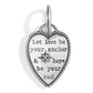 Brighton - Women's Anchor & Soul Heart Charm
