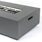 Volon Modern Rectangular Fire Pit Table in Light Gray