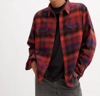 Levi'S - Jackson Worker Flannel Jonty Plaid Shirt