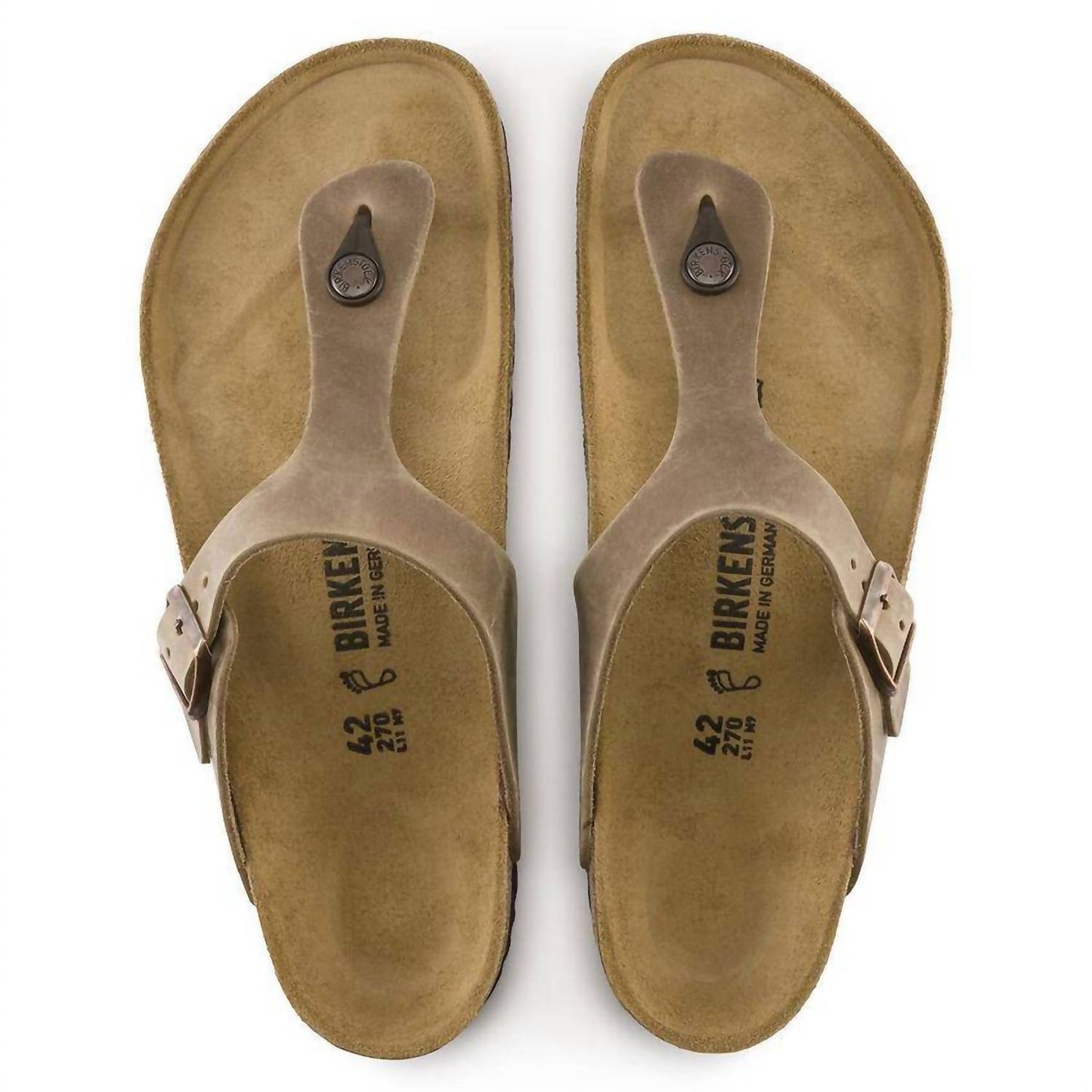 Birkenstock - Women's Gizeh Leather Thong Sandal
