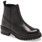 Steve Madden - Women's Leather Lug Sole Studded Chelsea Boot