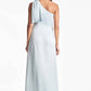 Sachin & Babi - One Shoulder Bow Chelsea Gown