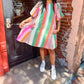 Entro - Fall Candy Stripe Dress