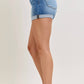 Judy Blue - Mid Rise Slim Shorts