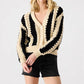 Steve Madden - Lucas Striped Knit Button-front Cardigan