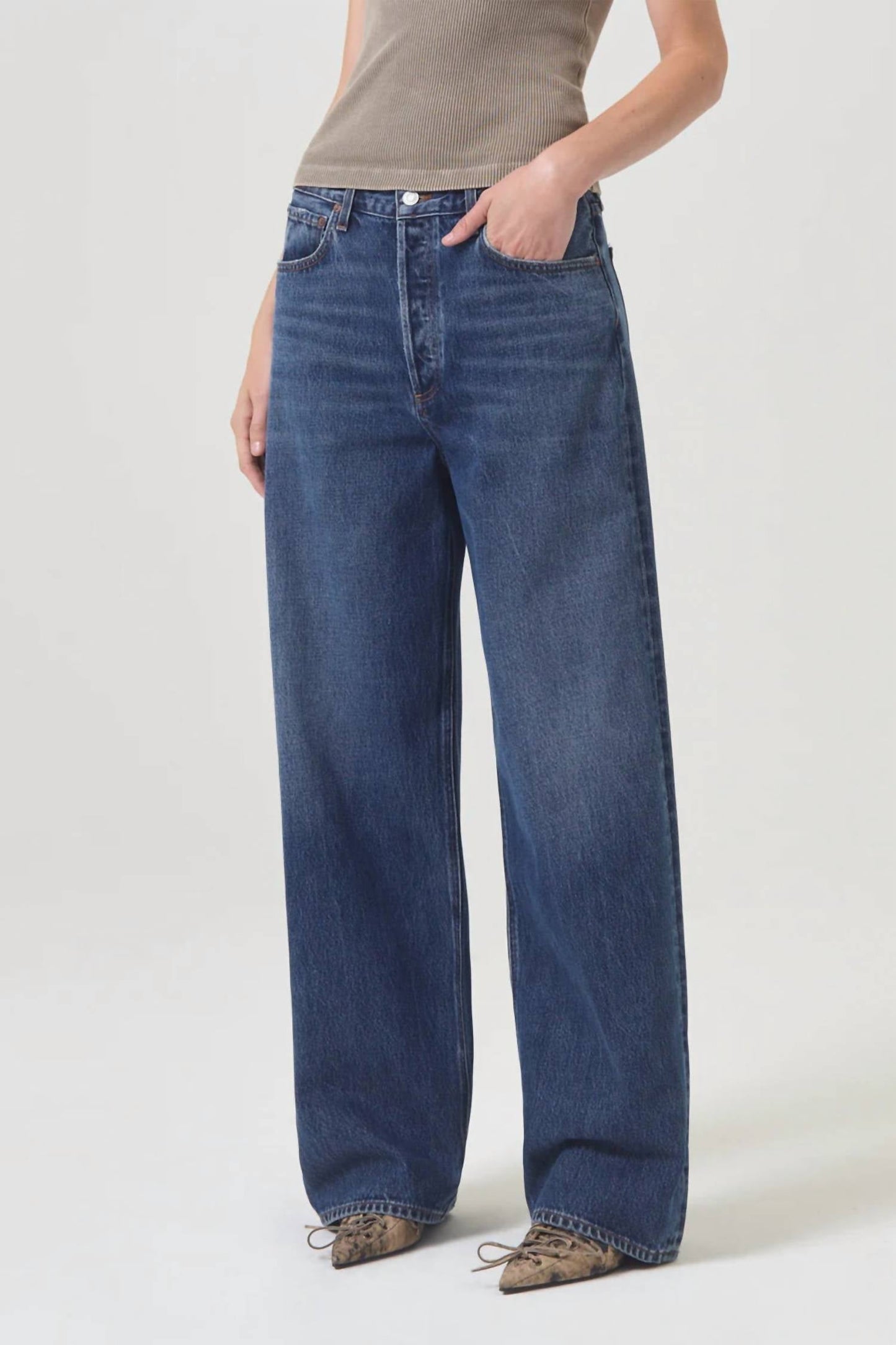 Agolde - Low Slung Baggy Jean