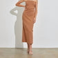 Do+Be - Open Mock Neck Dress