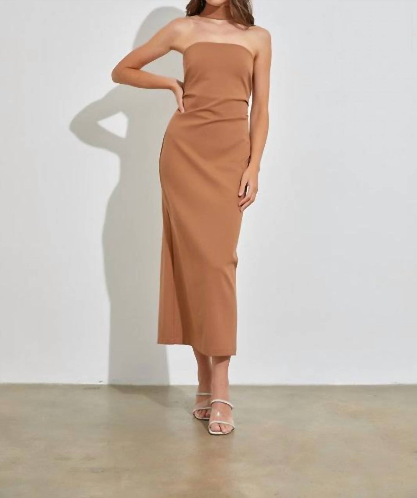 Do+Be - Open Mock Neck Dress