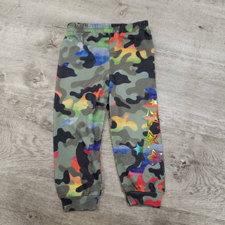 Baby Sara - Rainbow Camo Print Joggers