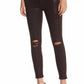 7 For All Mankind - Skinny Coated Distressed Jeans