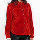 Judy Blue - Corduroy Fringed Back Jacket