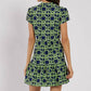 Jude Connally - Ginger V-neck Mini Dress